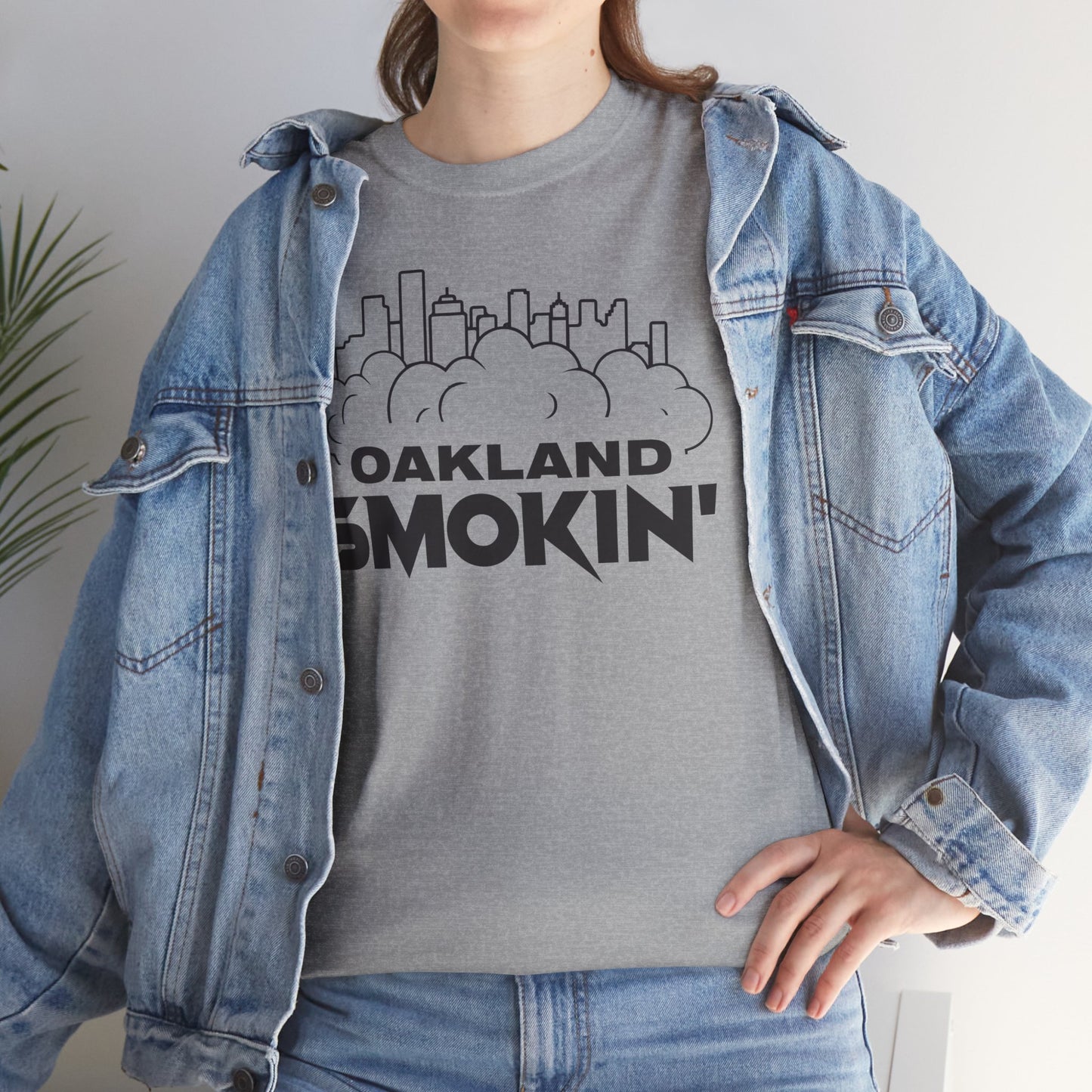 Oakland Smokin' Heavy Cotton Tee