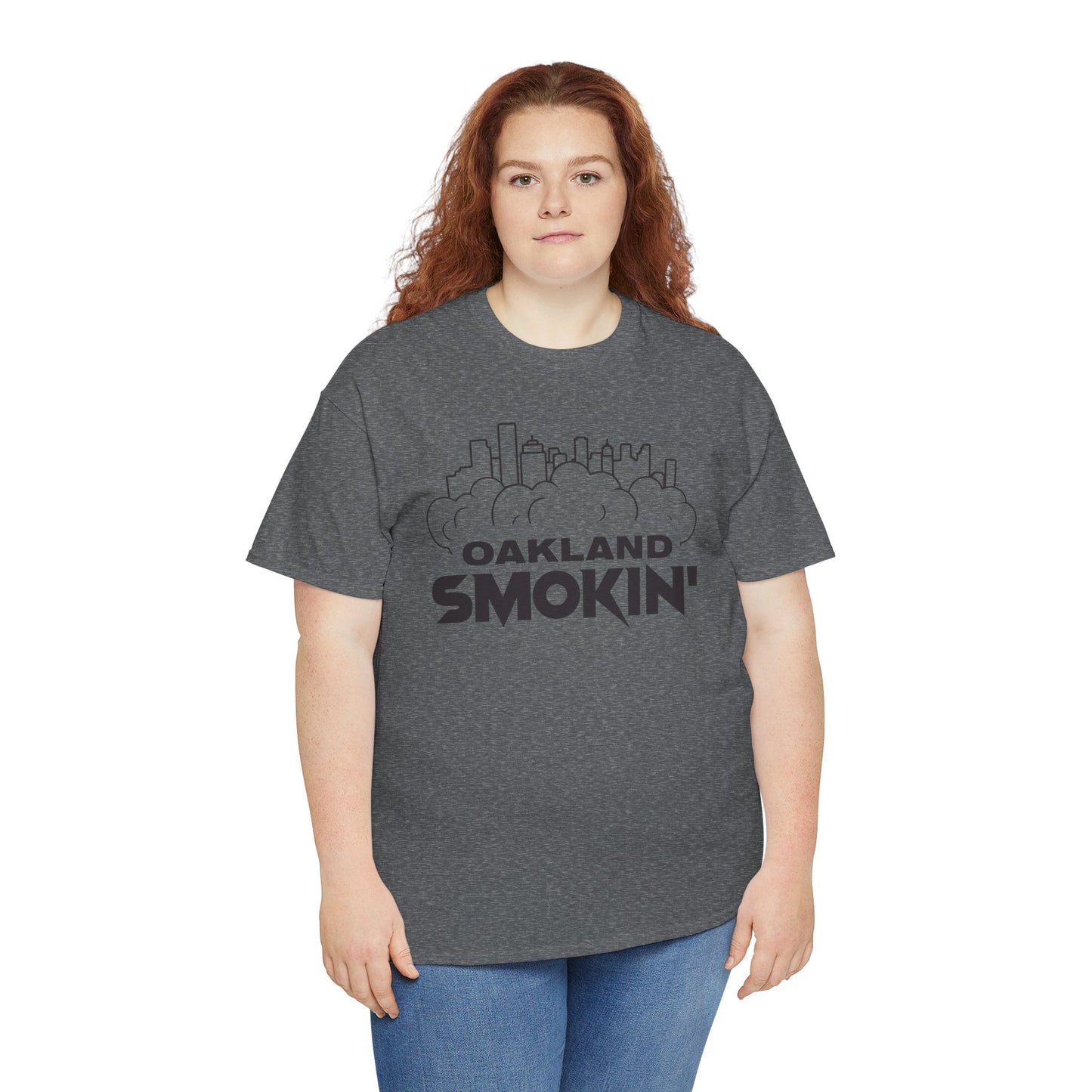 Oakland Smokin' Heavy Cotton Tee