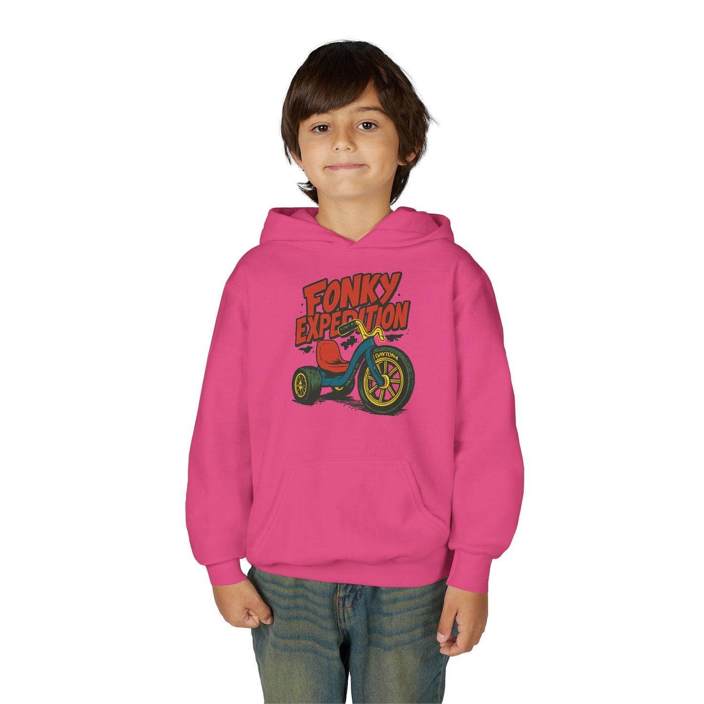Youth Fonky Expedition Hoodie - Great Gift for Kids, Trendy Style