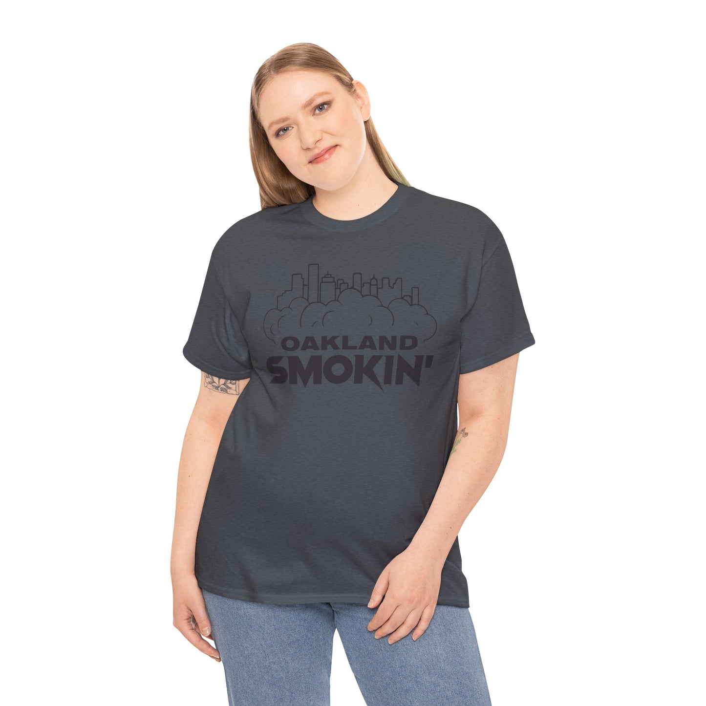Oakland Smokin' Heavy Cotton Tee