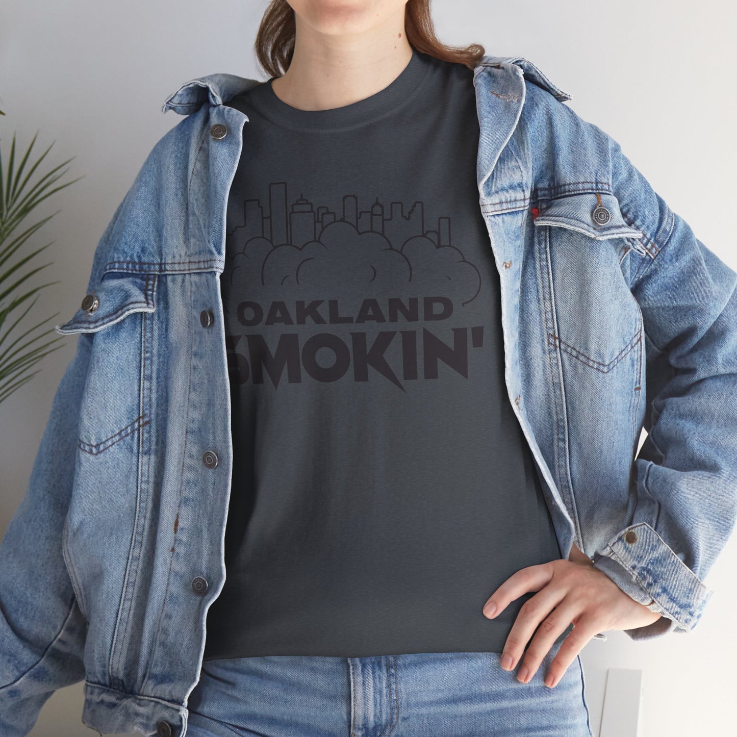Oakland Smokin' Heavy Cotton Tee