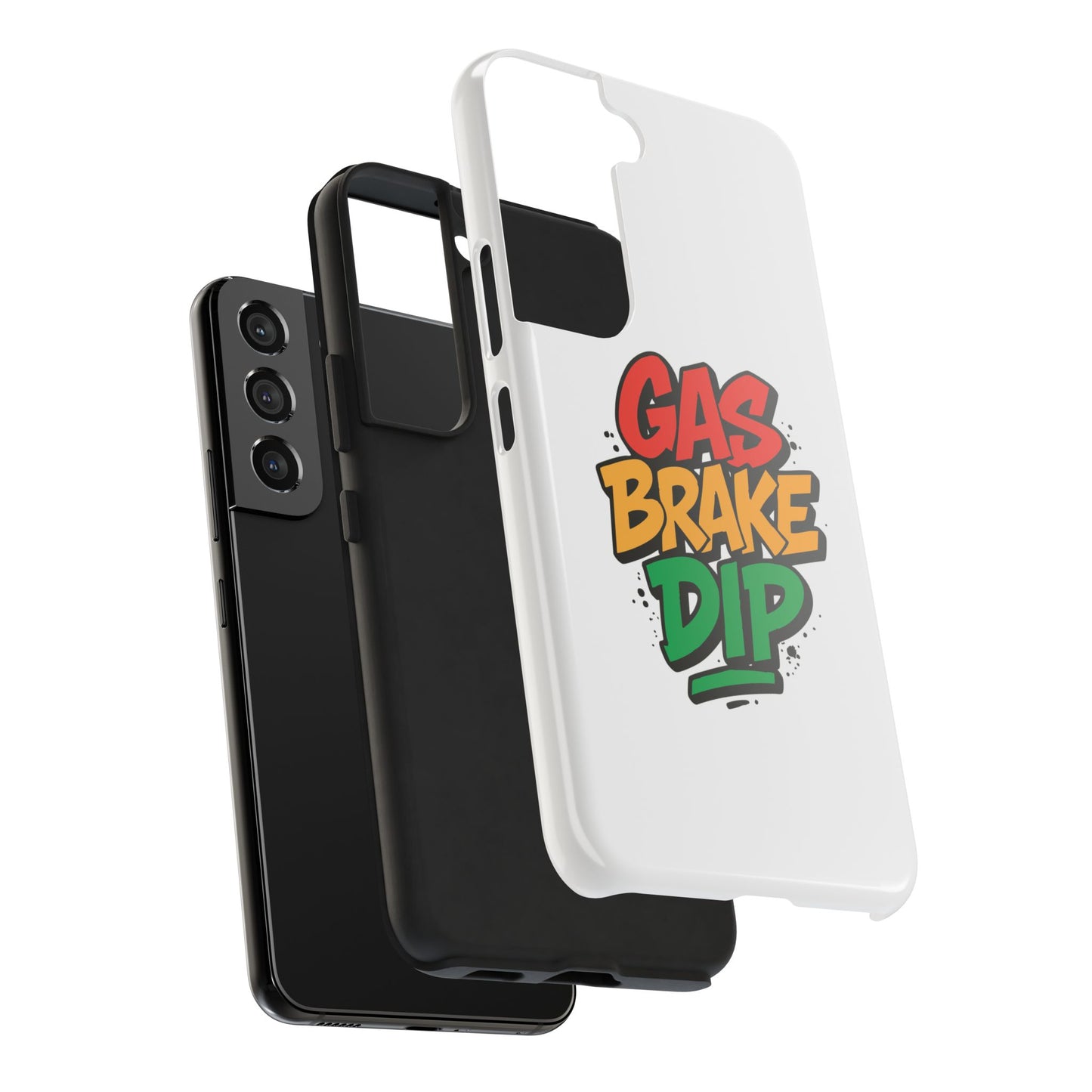 Gas Brake Dip Phone Case - Durable Tough Case