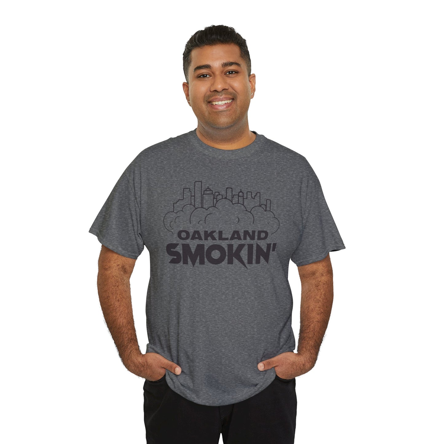 Oakland Smokin' Heavy Cotton Tee