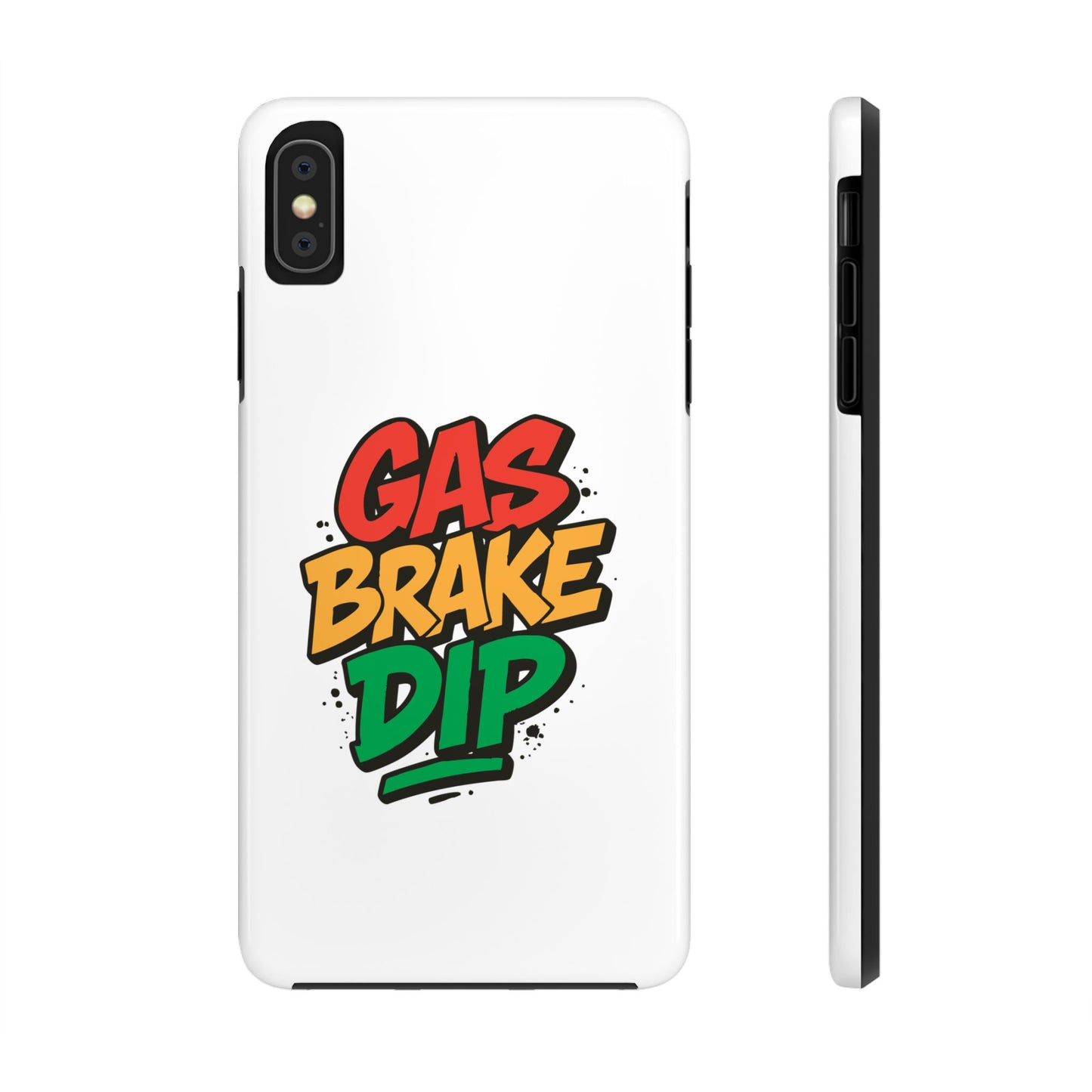Gas Brake Dip Phone Case - Durable Tough Case