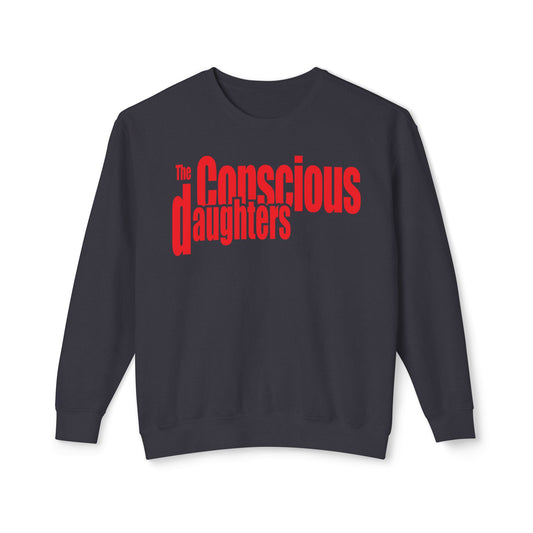 Conscious Daughters Unisex Crewneck Sweatshirt - Casual Comfy Style for Everyday, Perfect for Gifting, Streetwear, and Summer Nights