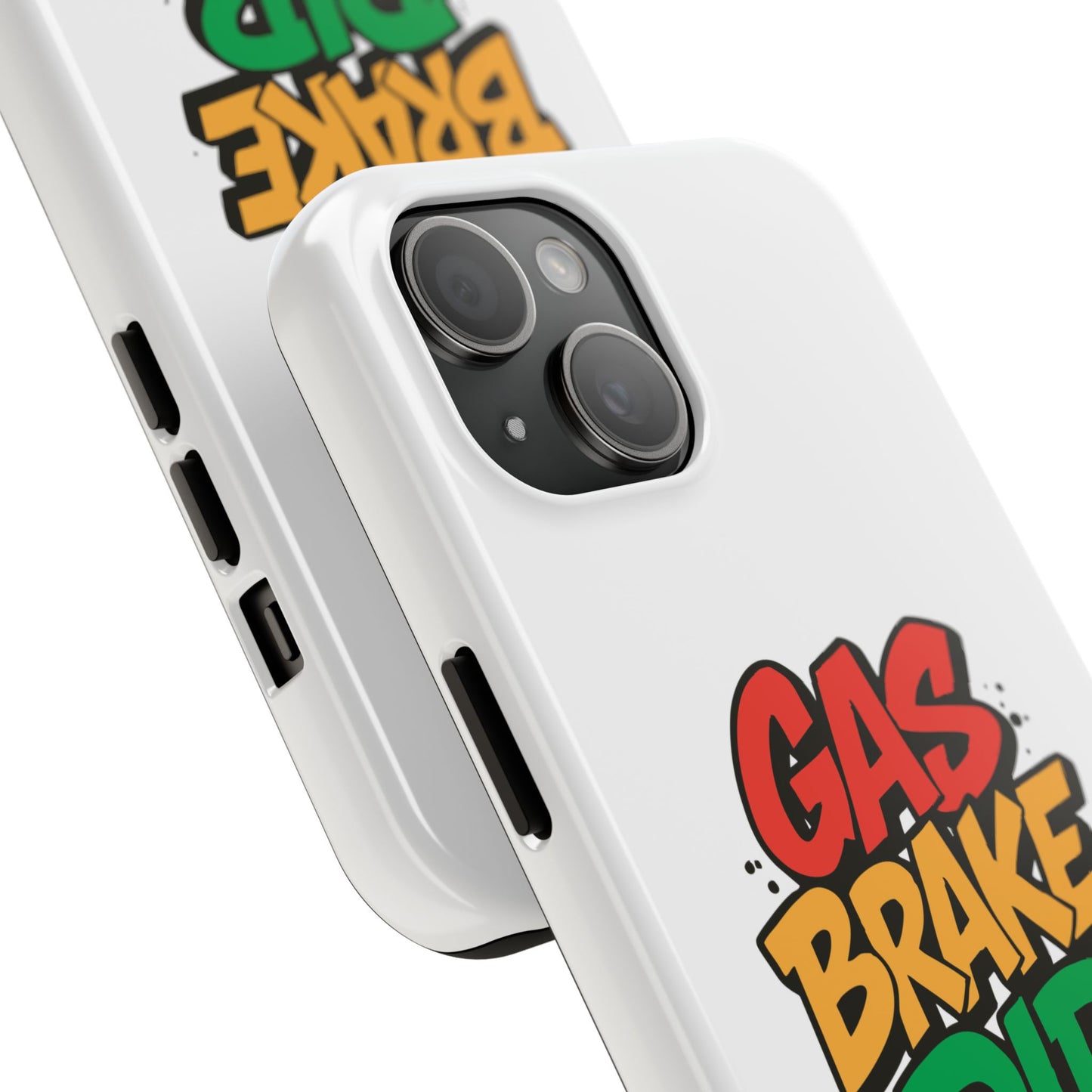 Gas Brake Dip Phone Case - Durable Tough Case