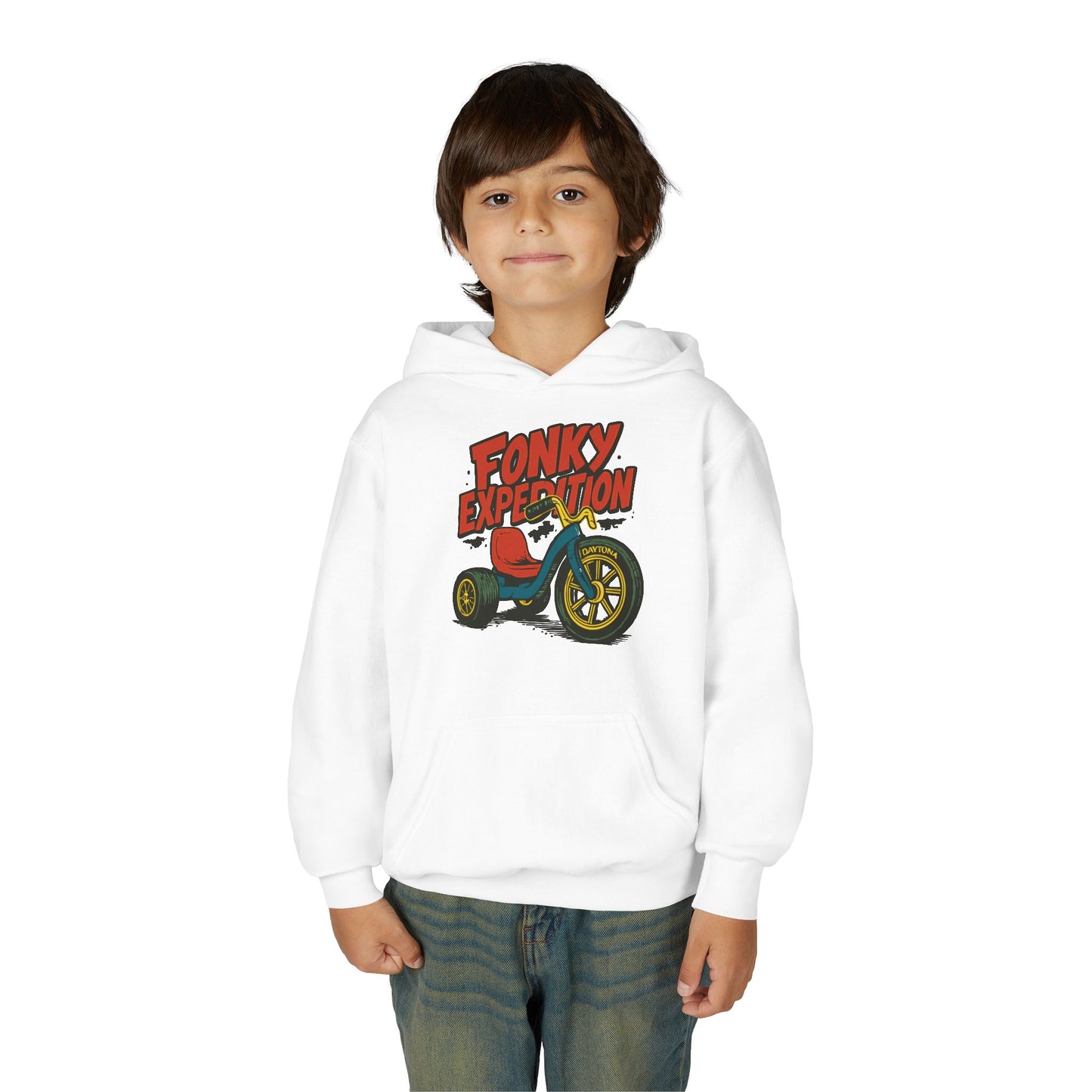 Youth Fonky Expedition Hoodie - Great Gift for Kids, Trendy Style
