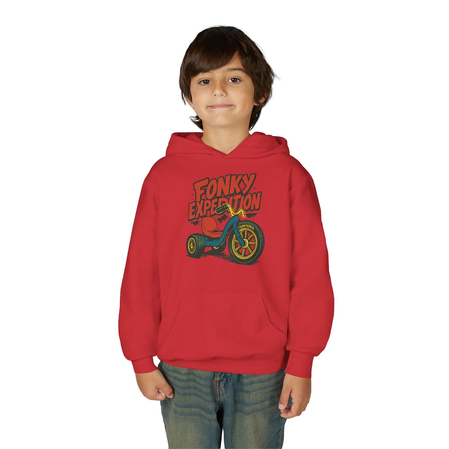 Youth Fonky Expedition Hoodie - Great Gift for Kids, Trendy Style