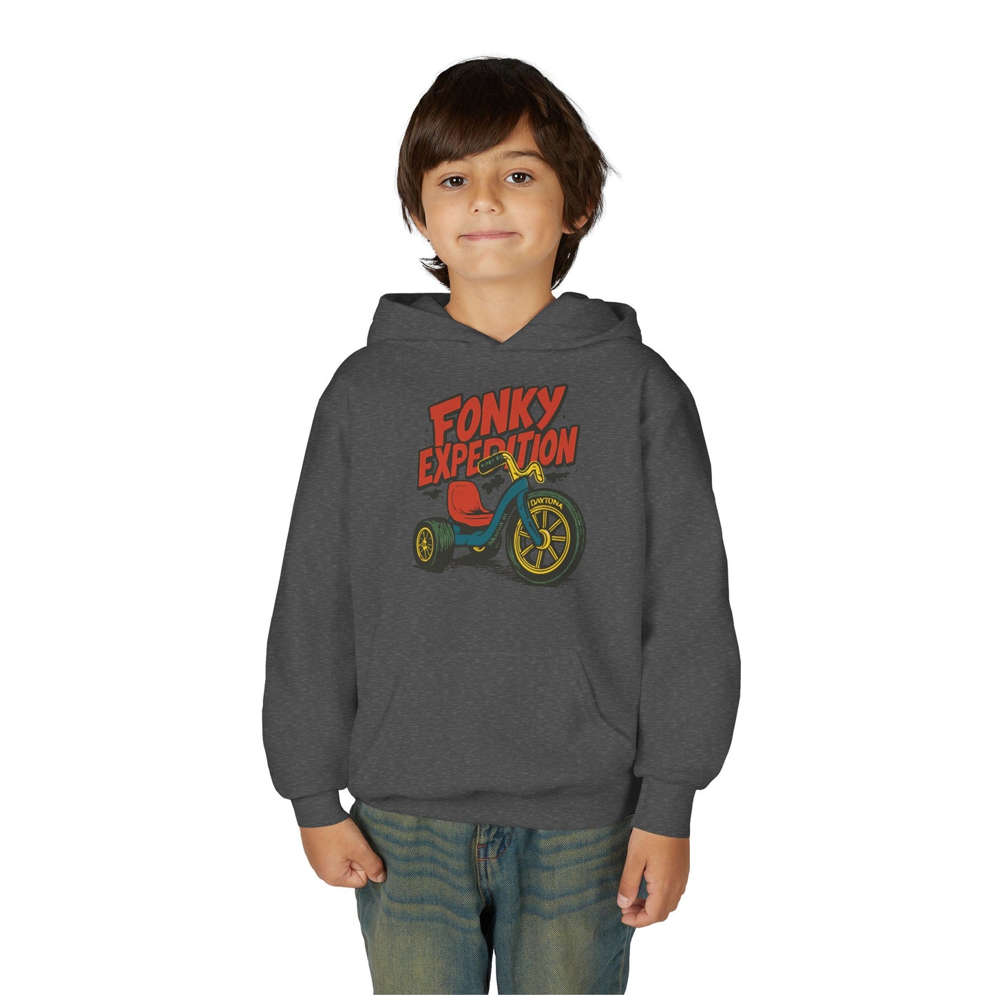 Youth Fonky Expedition Hoodie - Great Gift for Kids, Trendy Style