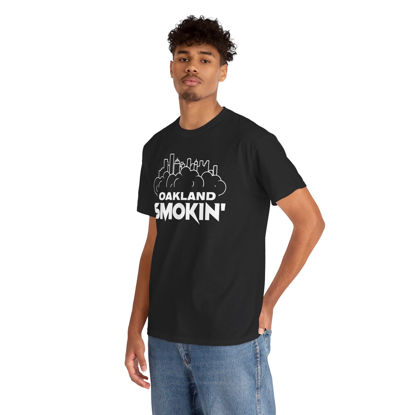 Oakland Smokin' Heavy Cotton Tee