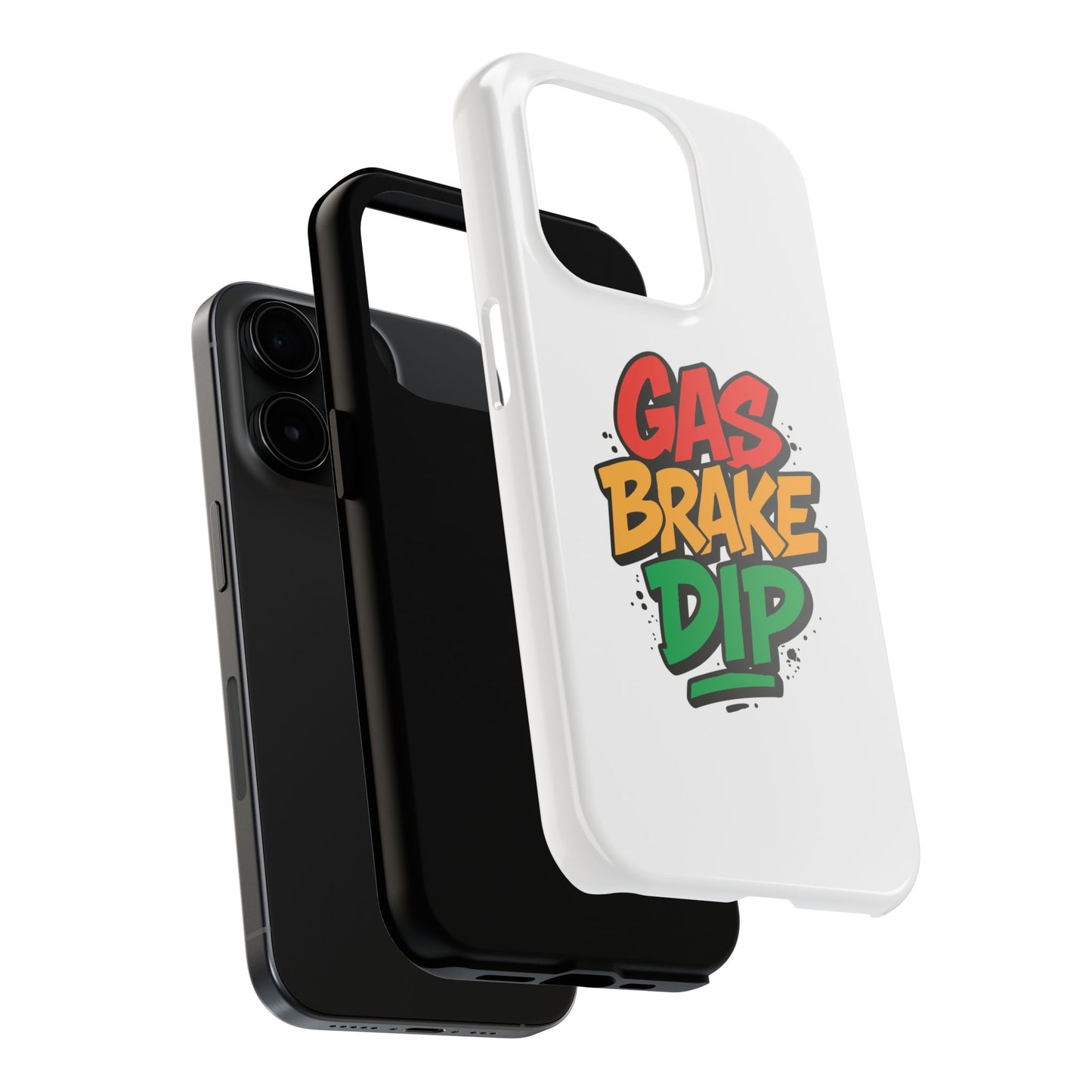 Gas Brake Dip Phone Case - Durable Tough Case