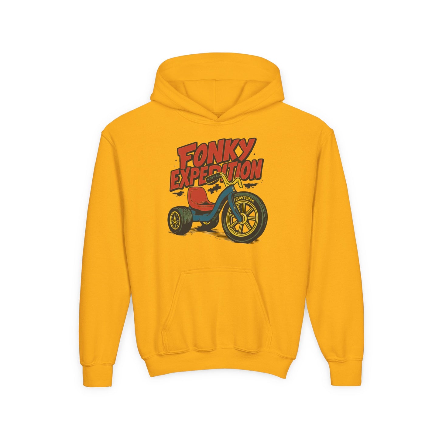 Youth Fonky Expedition Hoodie - Great Gift for Kids, Trendy Style