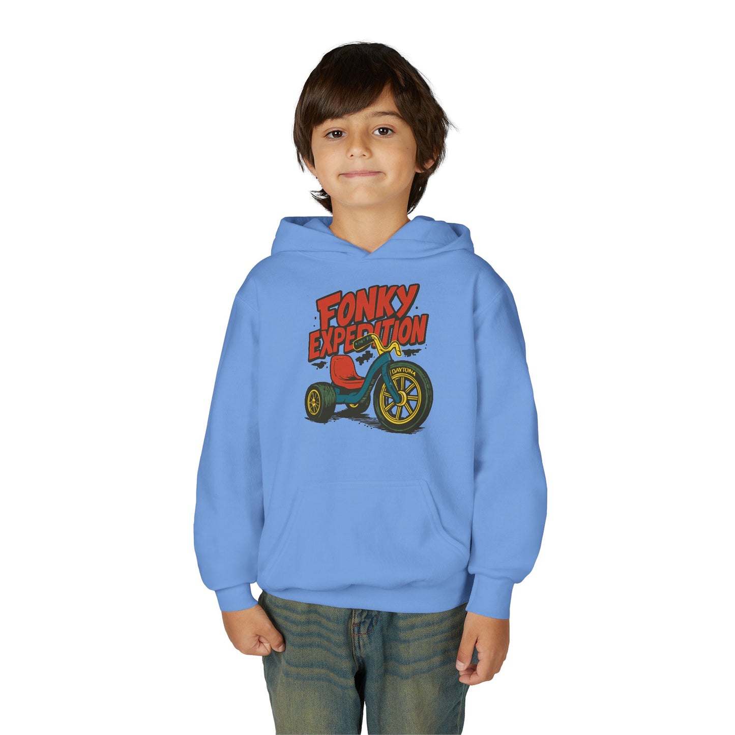 Youth Fonky Expedition Hoodie - Great Gift for Kids, Trendy Style
