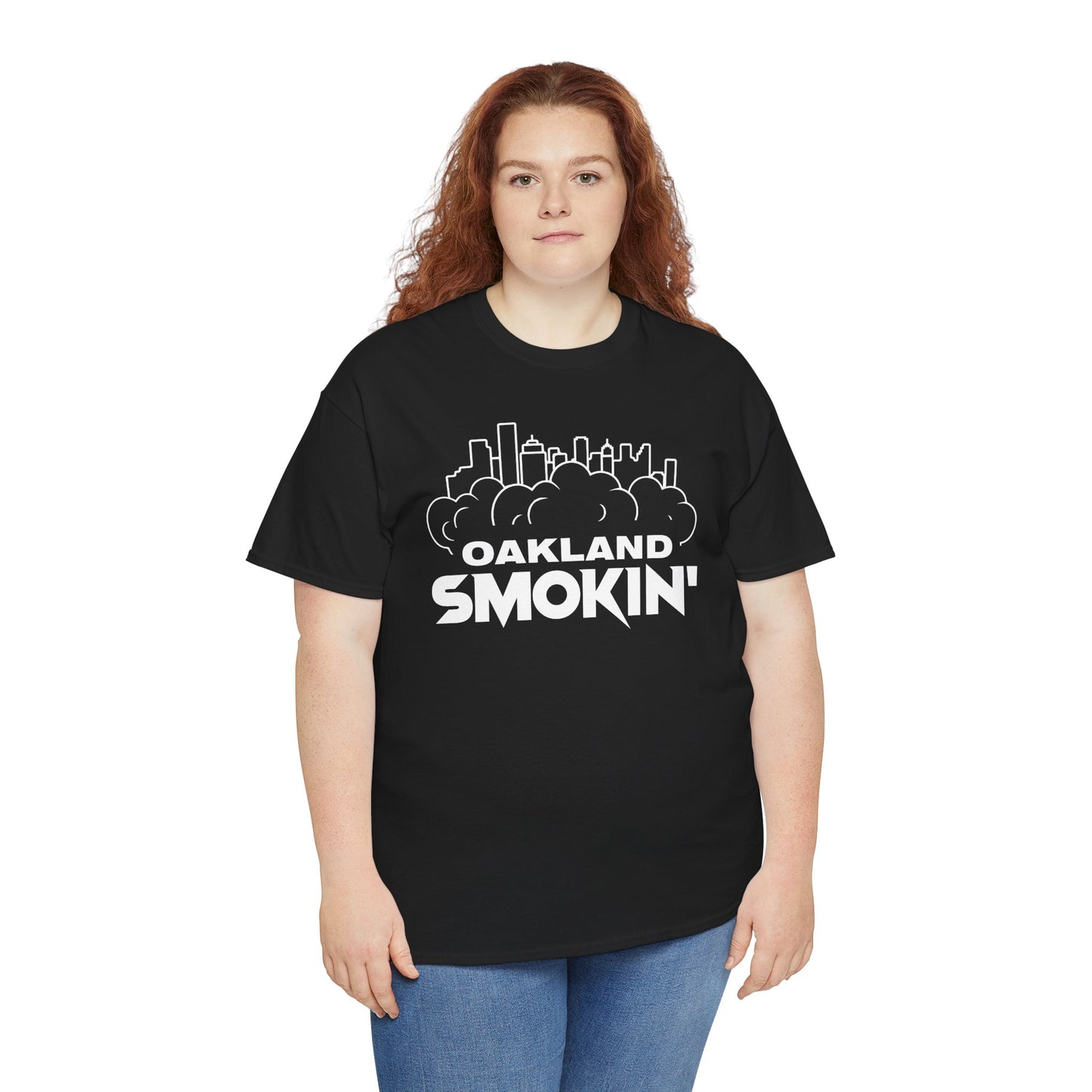 Oakland Smokin' Heavy Cotton Tee