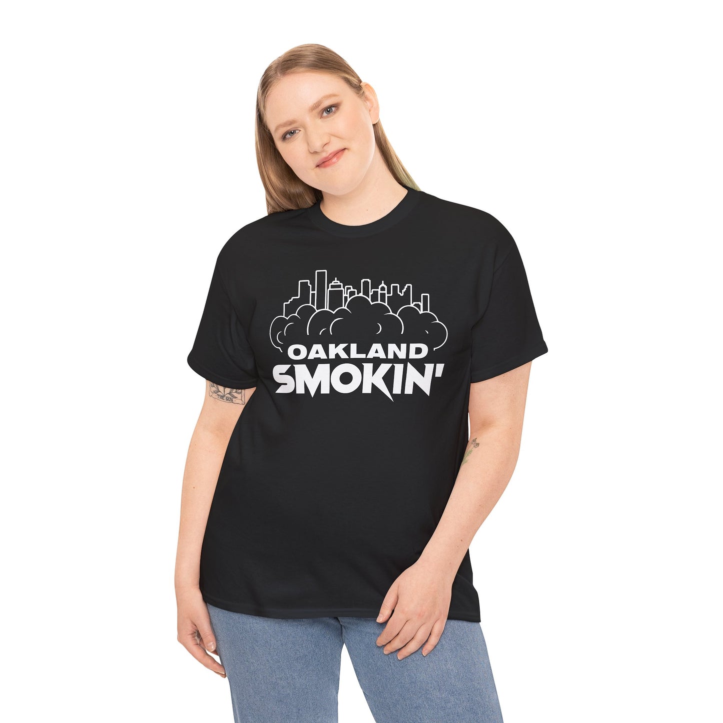 Oakland Smokin' Heavy Cotton Tee