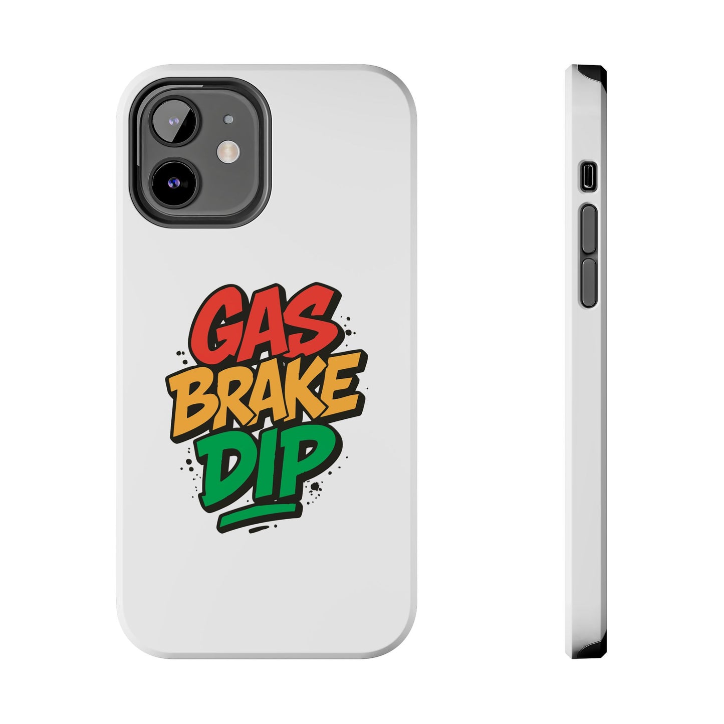 Gas Brake Dip Phone Case - Durable Tough Case