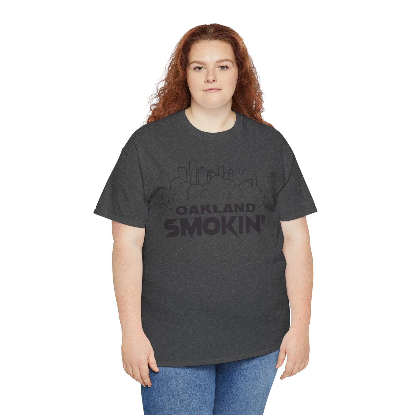 Oakland Smokin' Heavy Cotton Tee