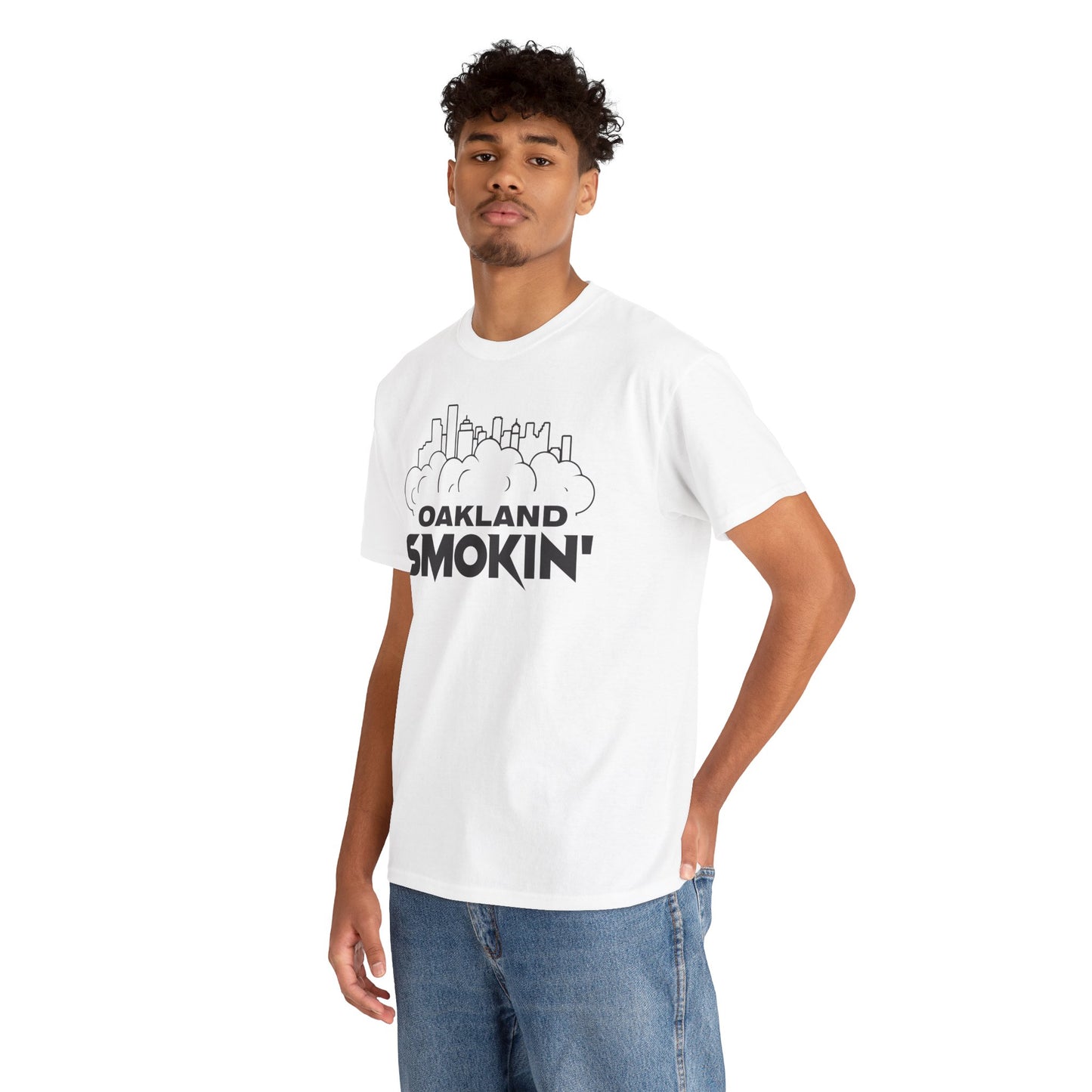 Oakland Smokin' Heavy Cotton Tee