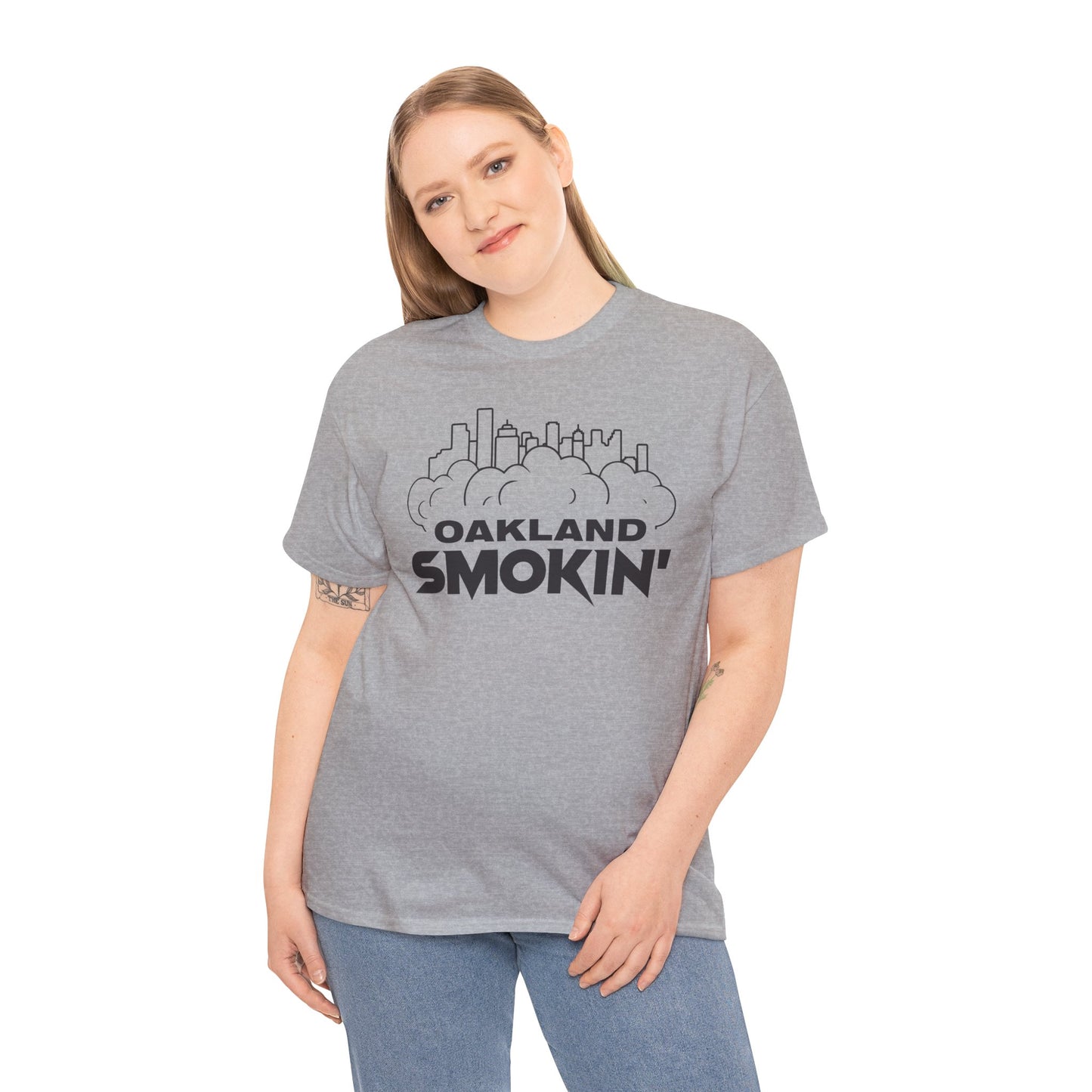 Oakland Smokin' Heavy Cotton Tee