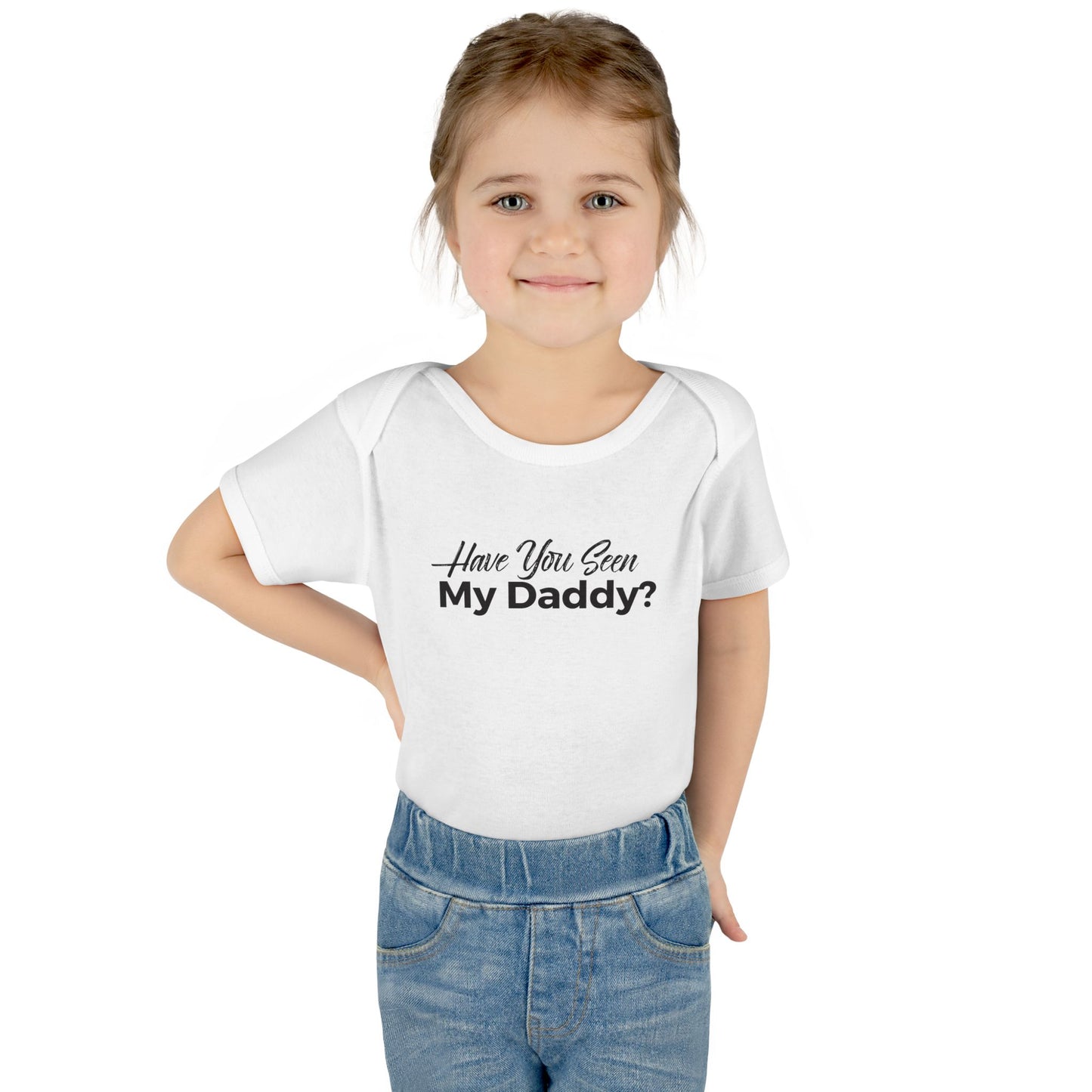 Whimsical Infant Bodysuit - "Have You Seen My Daddy?" Cute Baby Outfit, Everyday Wear, Funny Baby Apparel