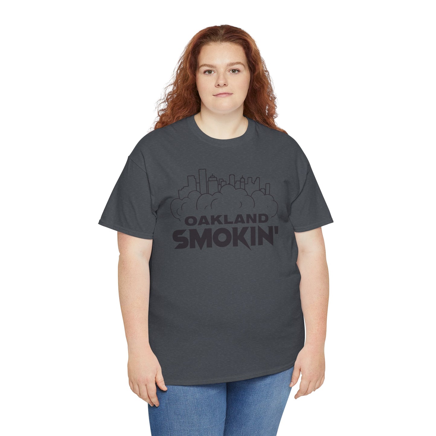 Oakland Smokin' Heavy Cotton Tee