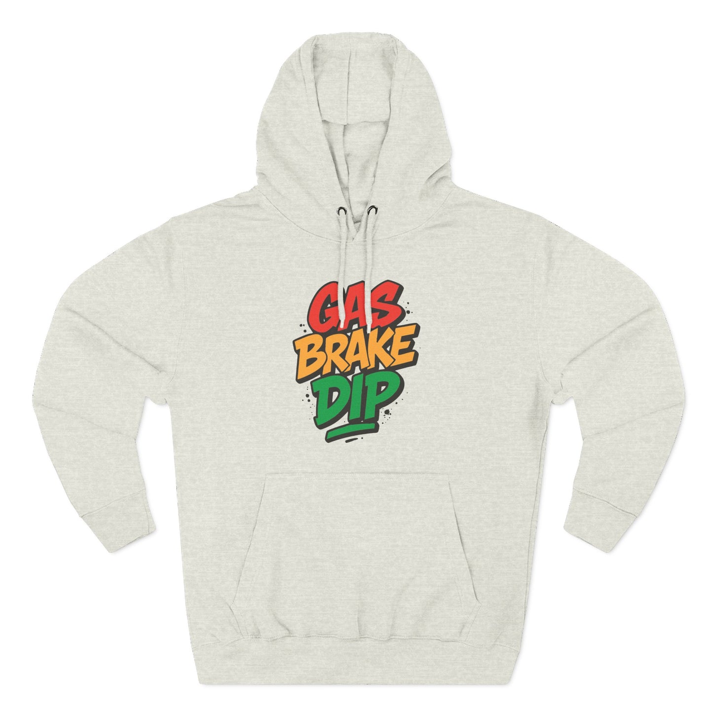 Gas Brake Dip Hoodie, Fleece Hoodie, Casual Wear