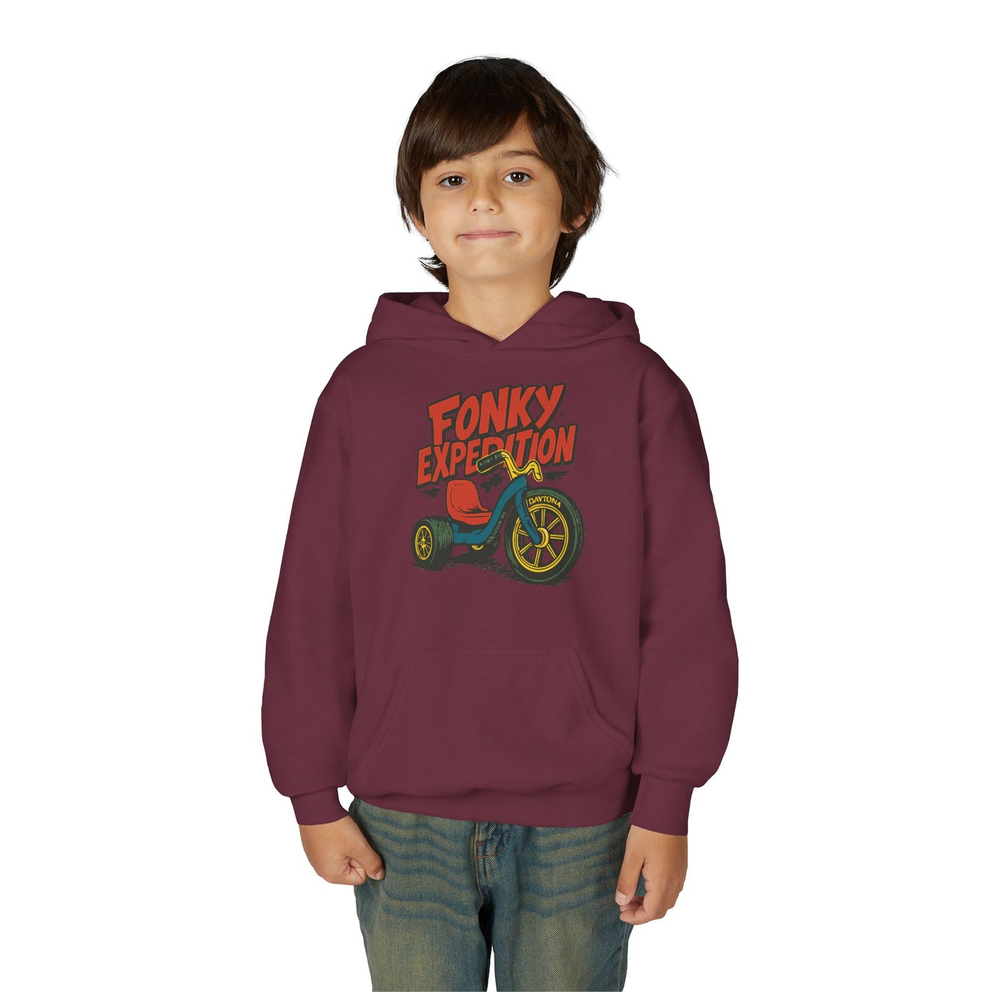 Youth Fonky Expedition Hoodie - Great Gift for Kids, Trendy Style