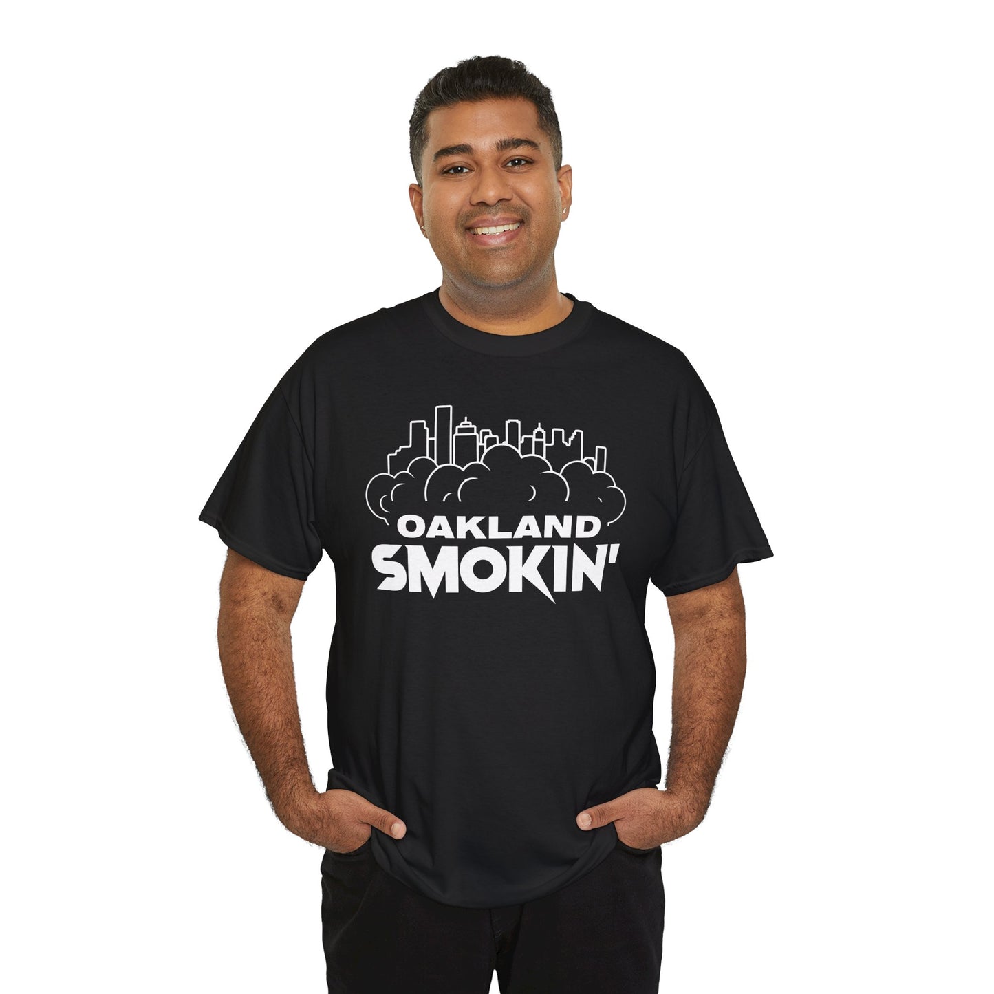 Oakland Smokin' Heavy Cotton Tee