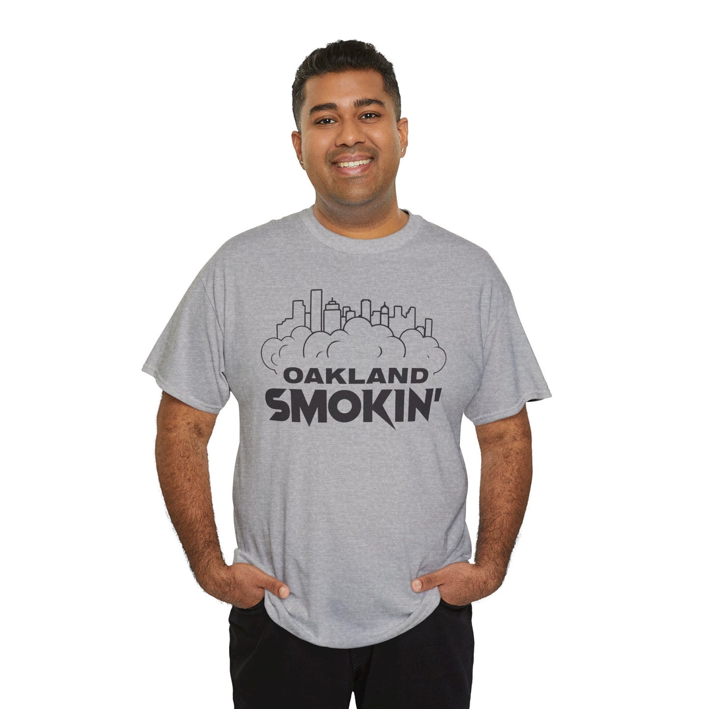 Oakland Smokin' Heavy Cotton Tee