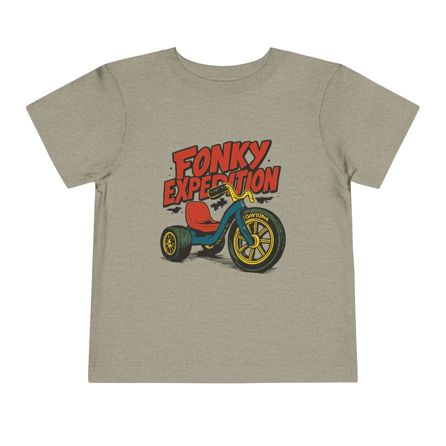 'FONKY EXPEDITION' Design, Kids Graphic T-Shirt for Toddlers