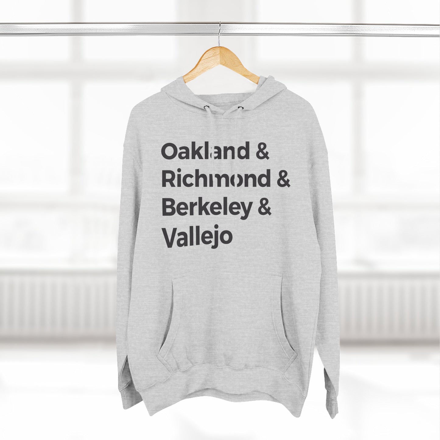 East Bay Fleece Hoodie - Cozy Urban Sweatshirt