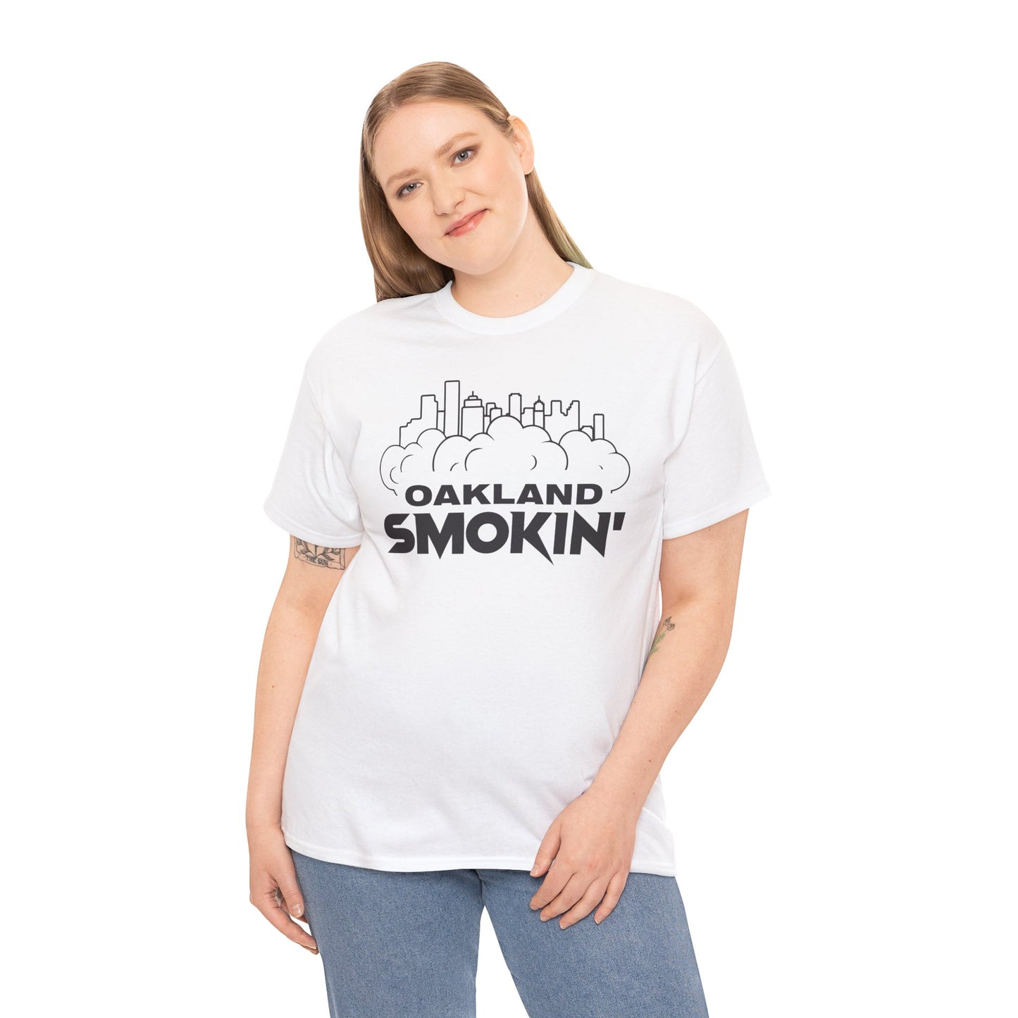 Oakland Smokin' Heavy Cotton Tee