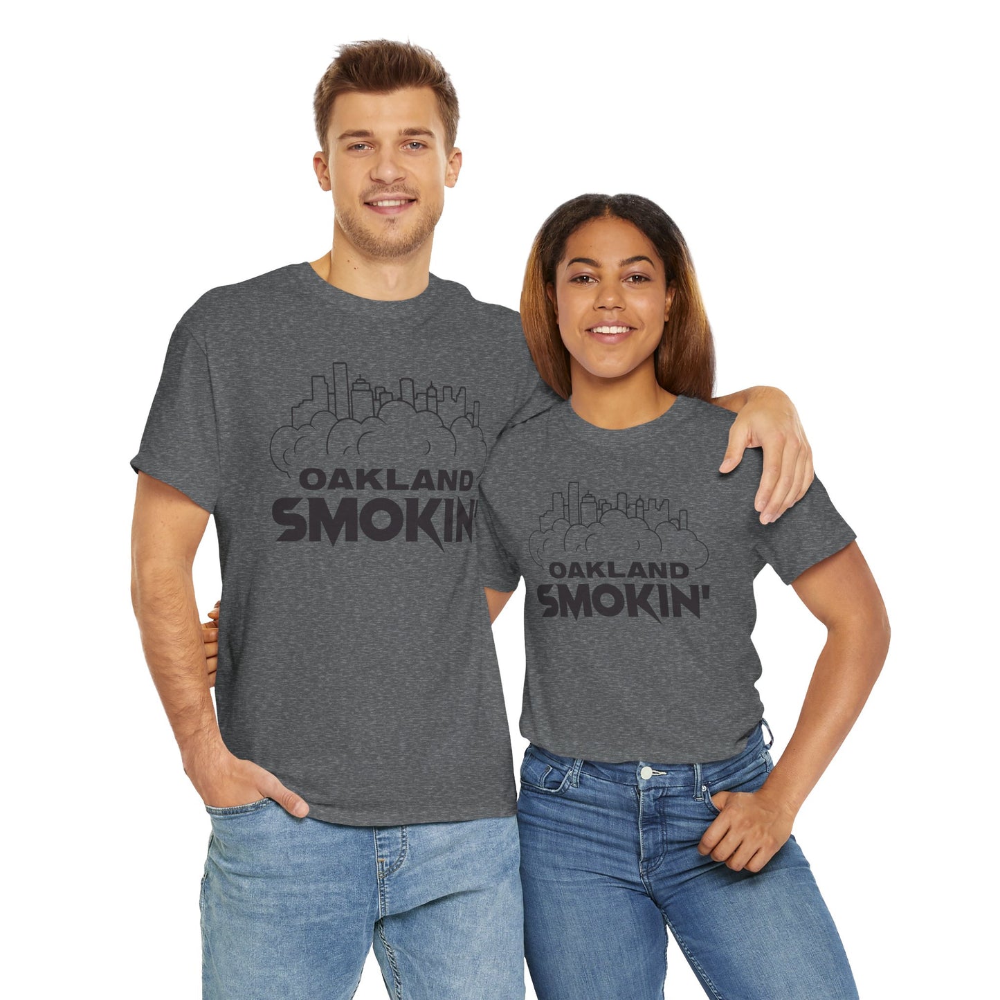 Oakland Smokin' Heavy Cotton Tee