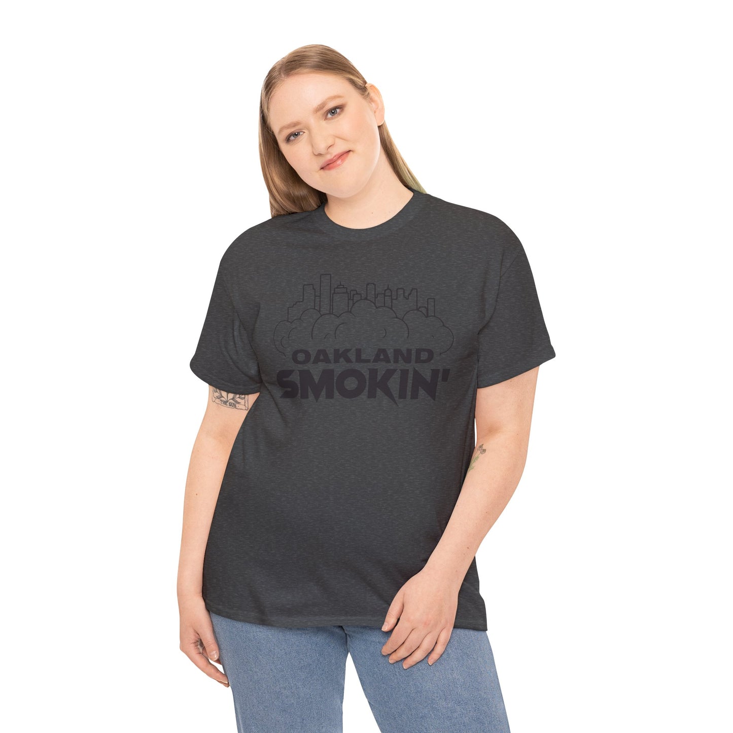 Oakland Smokin' Heavy Cotton Tee