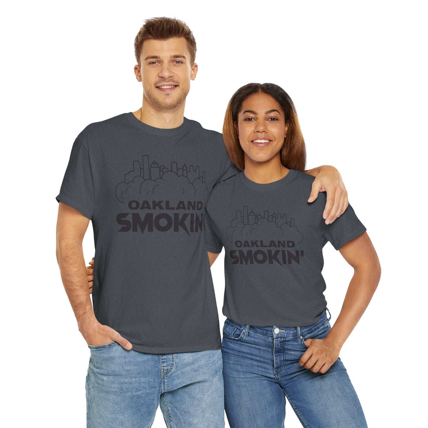 Oakland Smokin' Heavy Cotton Tee