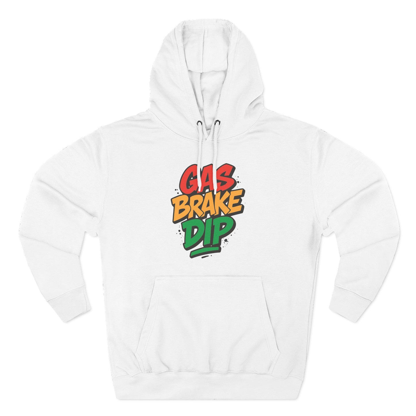 Gas Brake Dip Hoodie, Fleece Hoodie, Casual Wear