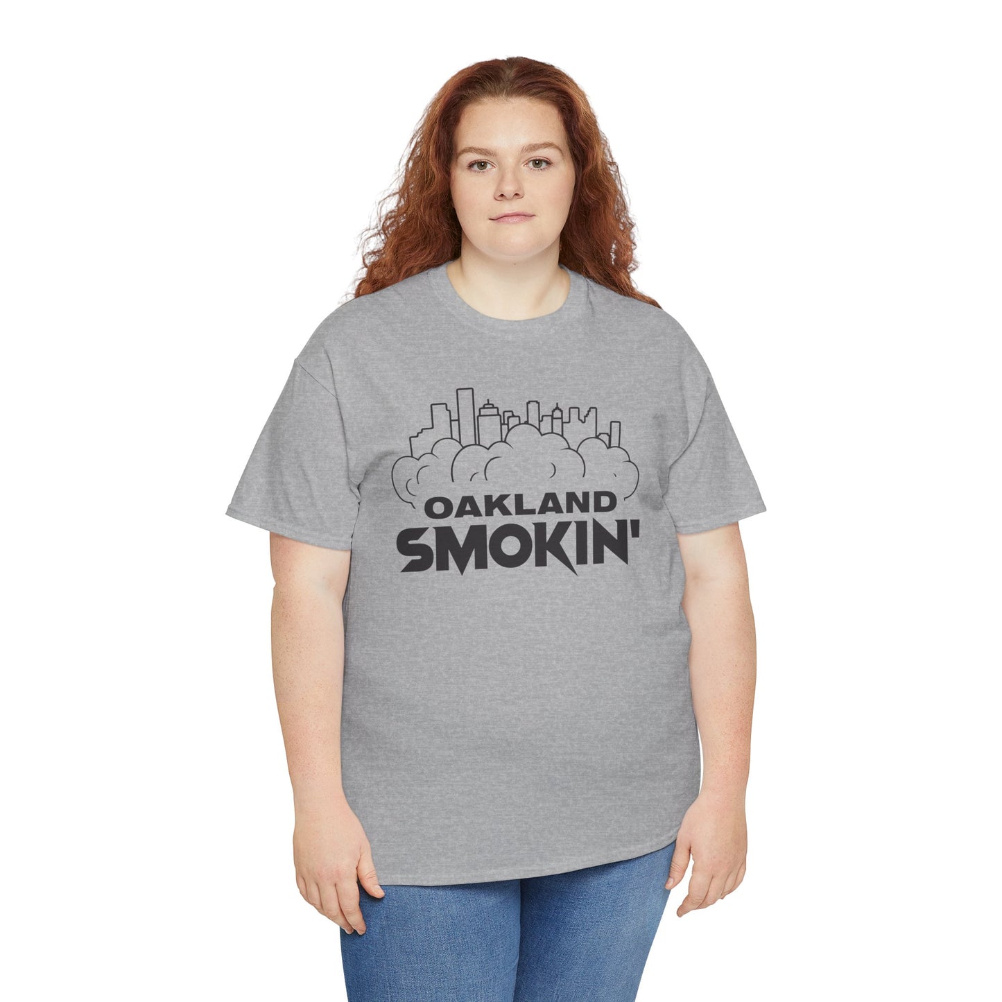 Oakland Smokin' Heavy Cotton Tee