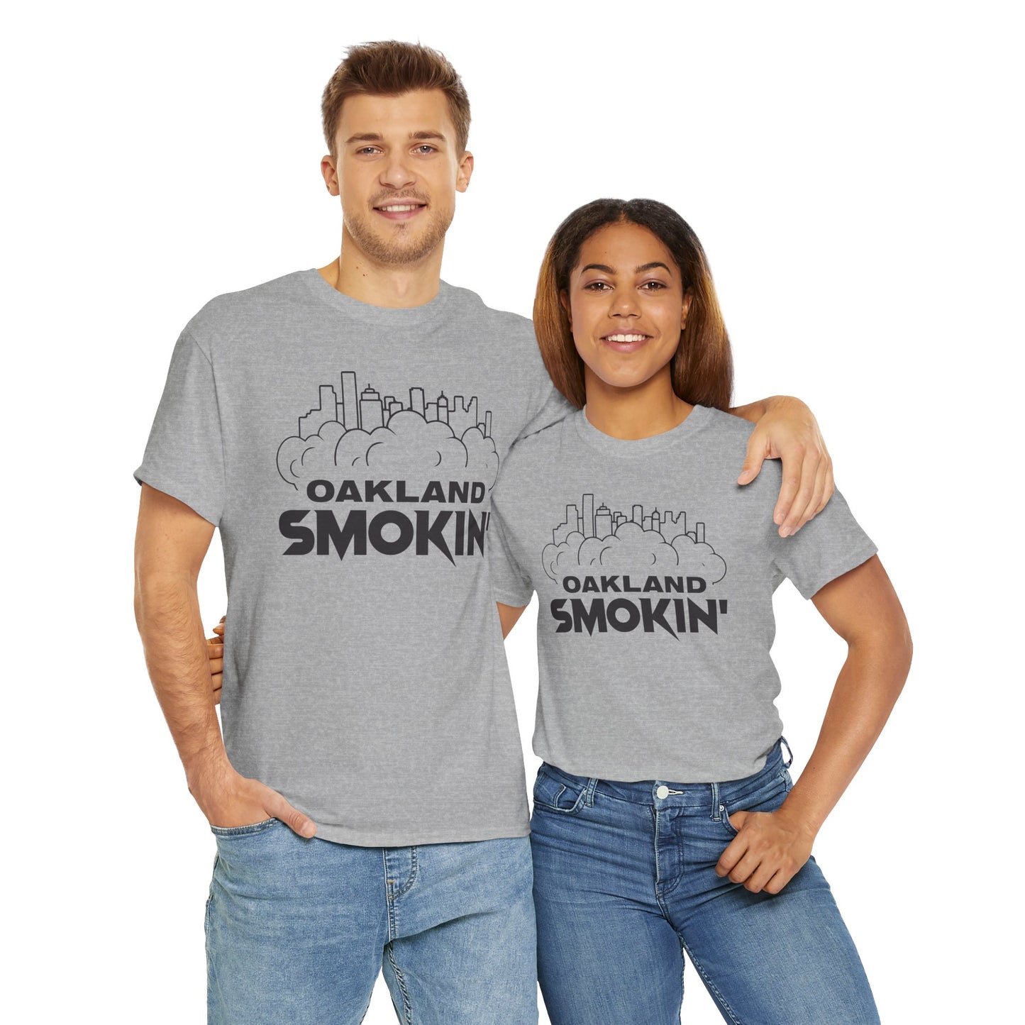 Oakland Smokin' Heavy Cotton Tee
