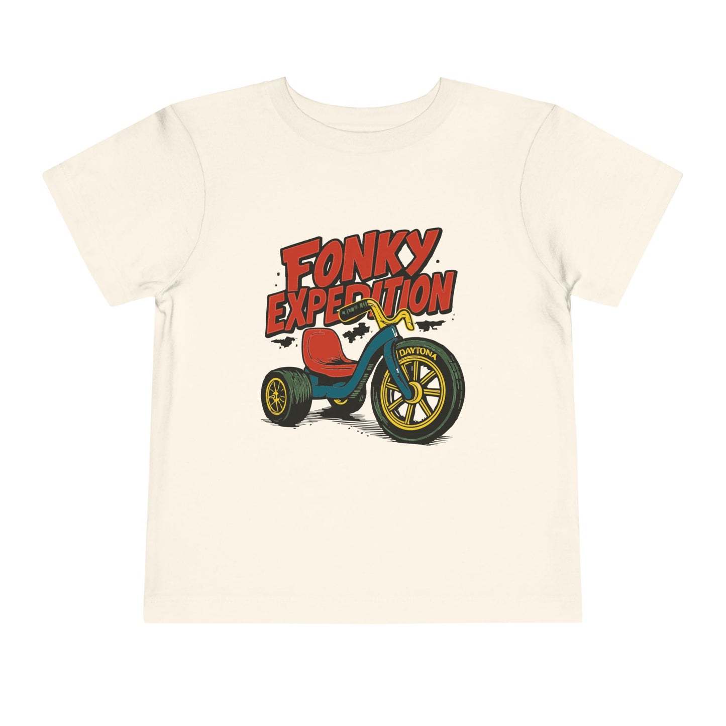 'FONKY EXPEDITION' Design, Kids Graphic T-Shirt for Toddlers