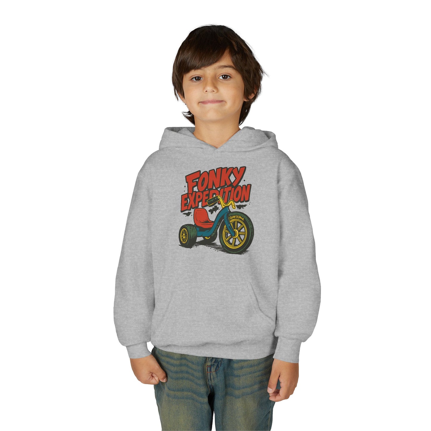 Youth Fonky Expedition Hoodie - Great Gift for Kids, Trendy Style