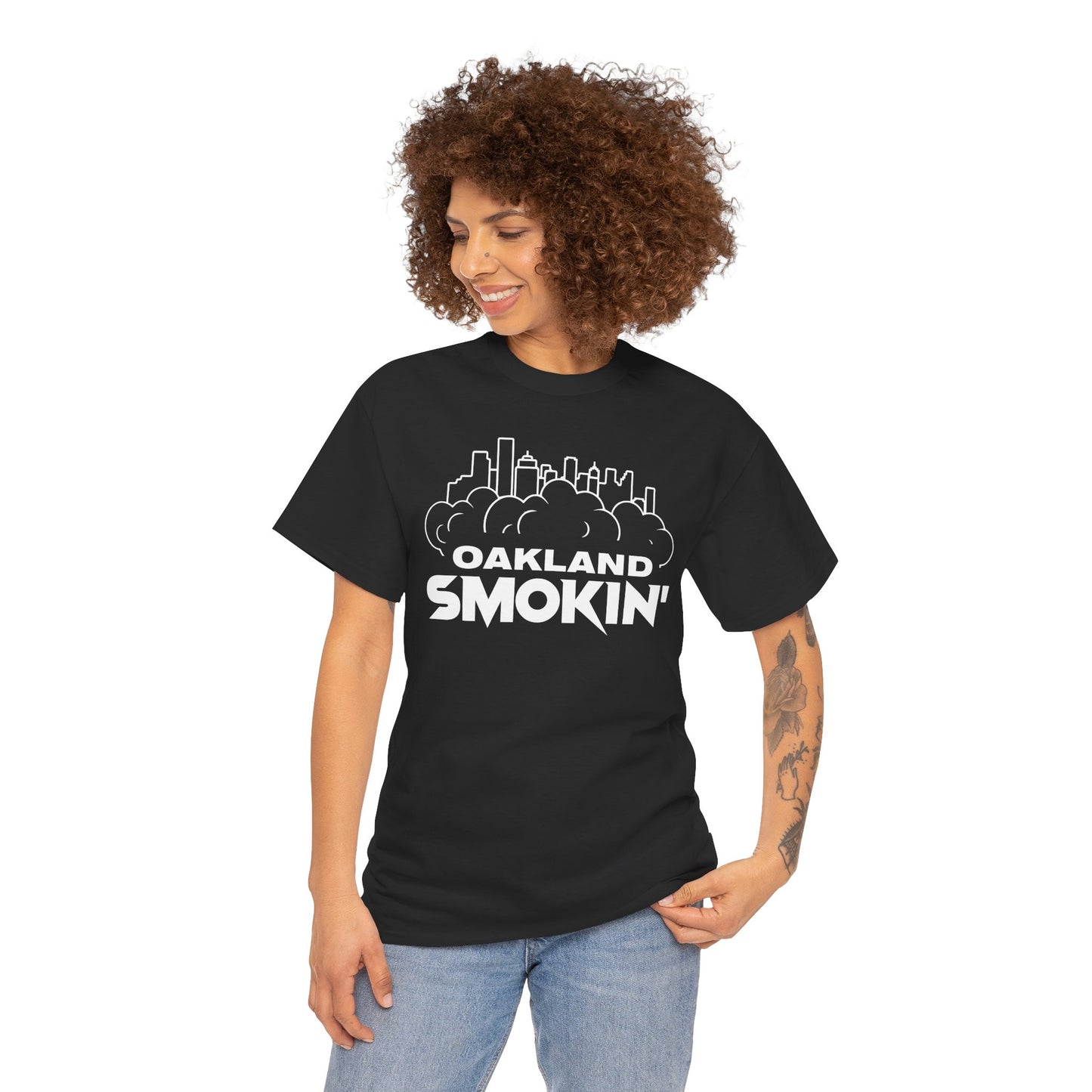 Oakland Smokin' Heavy Cotton Tee