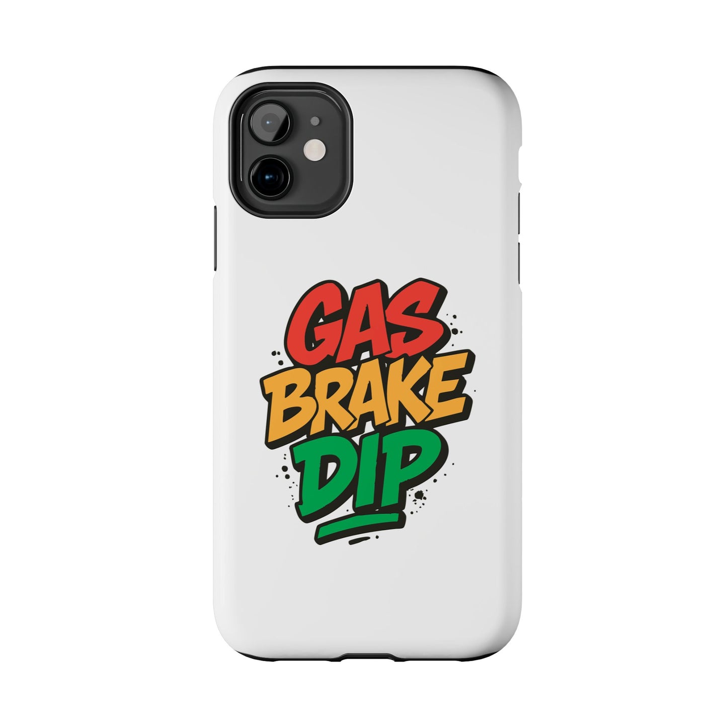 Gas Brake Dip Phone Case - Durable Tough Case
