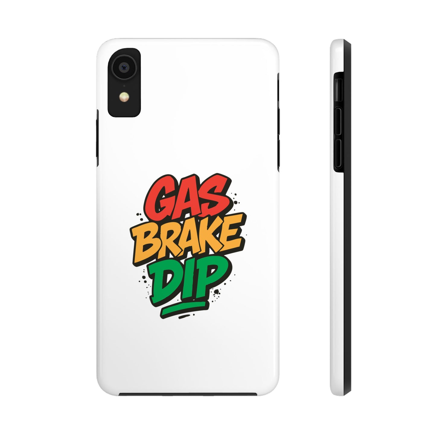 Gas Brake Dip Phone Case - Durable Tough Case