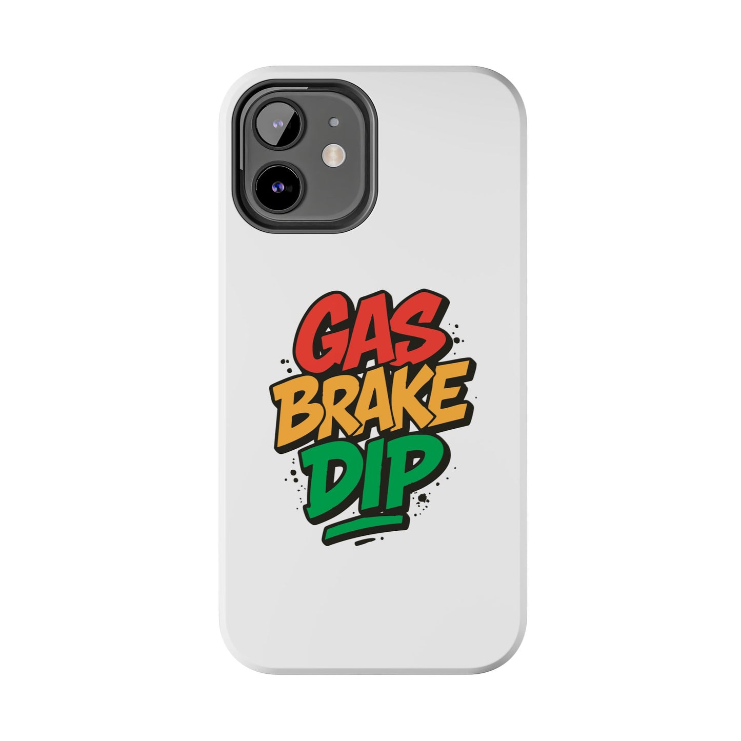 Gas Brake Dip Phone Case - Durable Tough Case