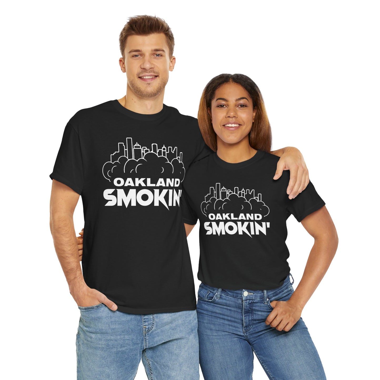 Oakland Smokin' Heavy Cotton Tee