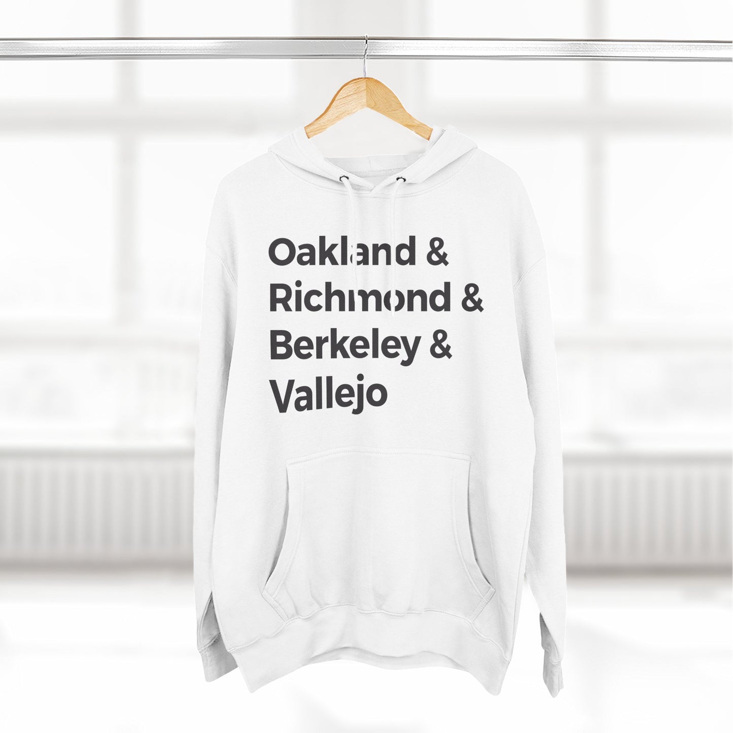 East Bay Fleece Hoodie - Cozy Urban Sweatshirt