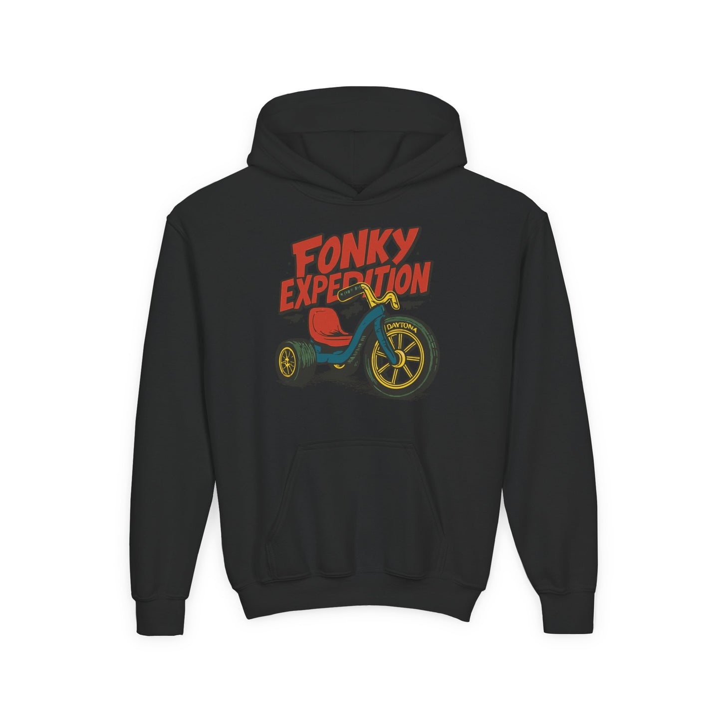 Youth Fonky Expedition Hoodie - Great Gift for Kids, Trendy Style