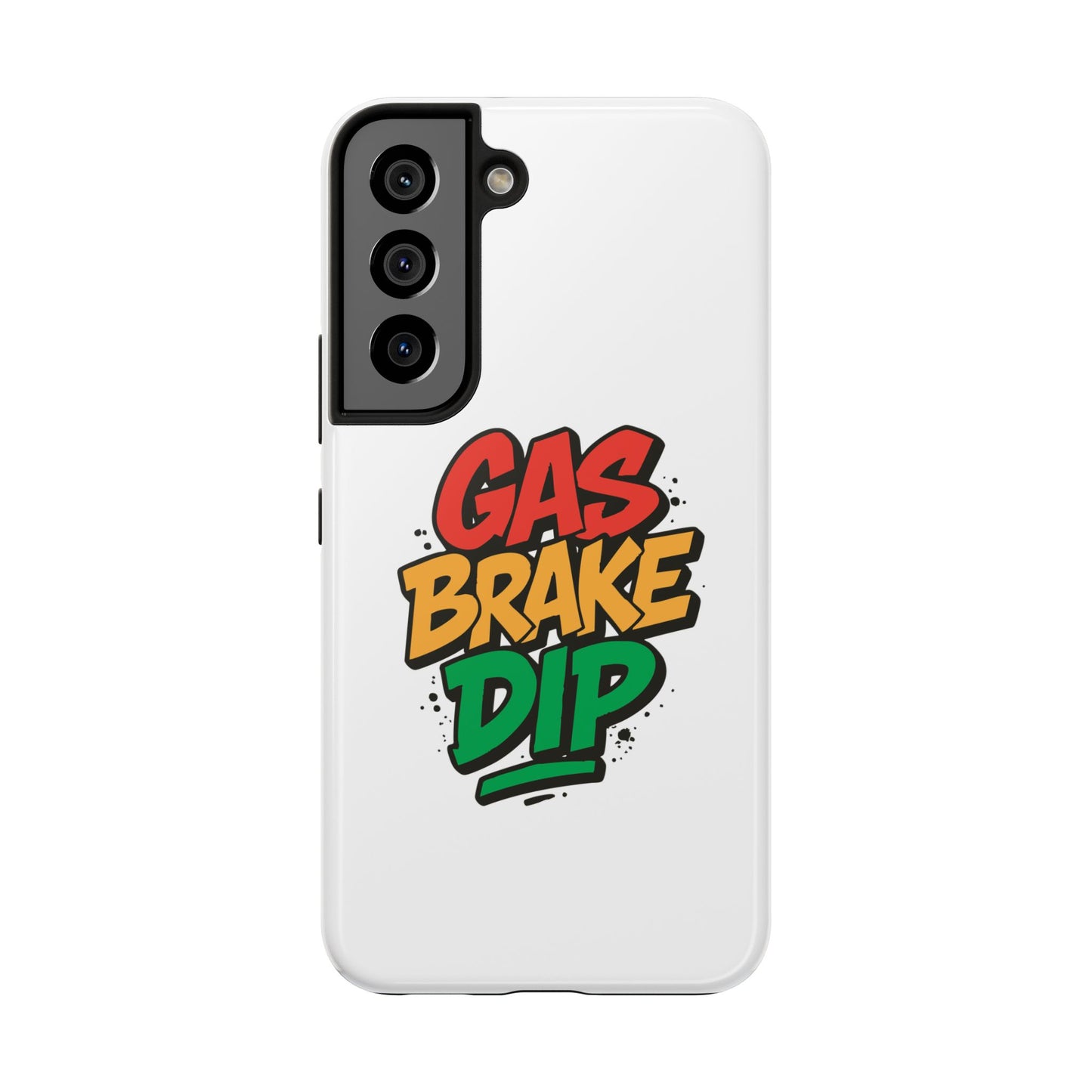 Gas Brake Dip Phone Case - Durable Tough Case