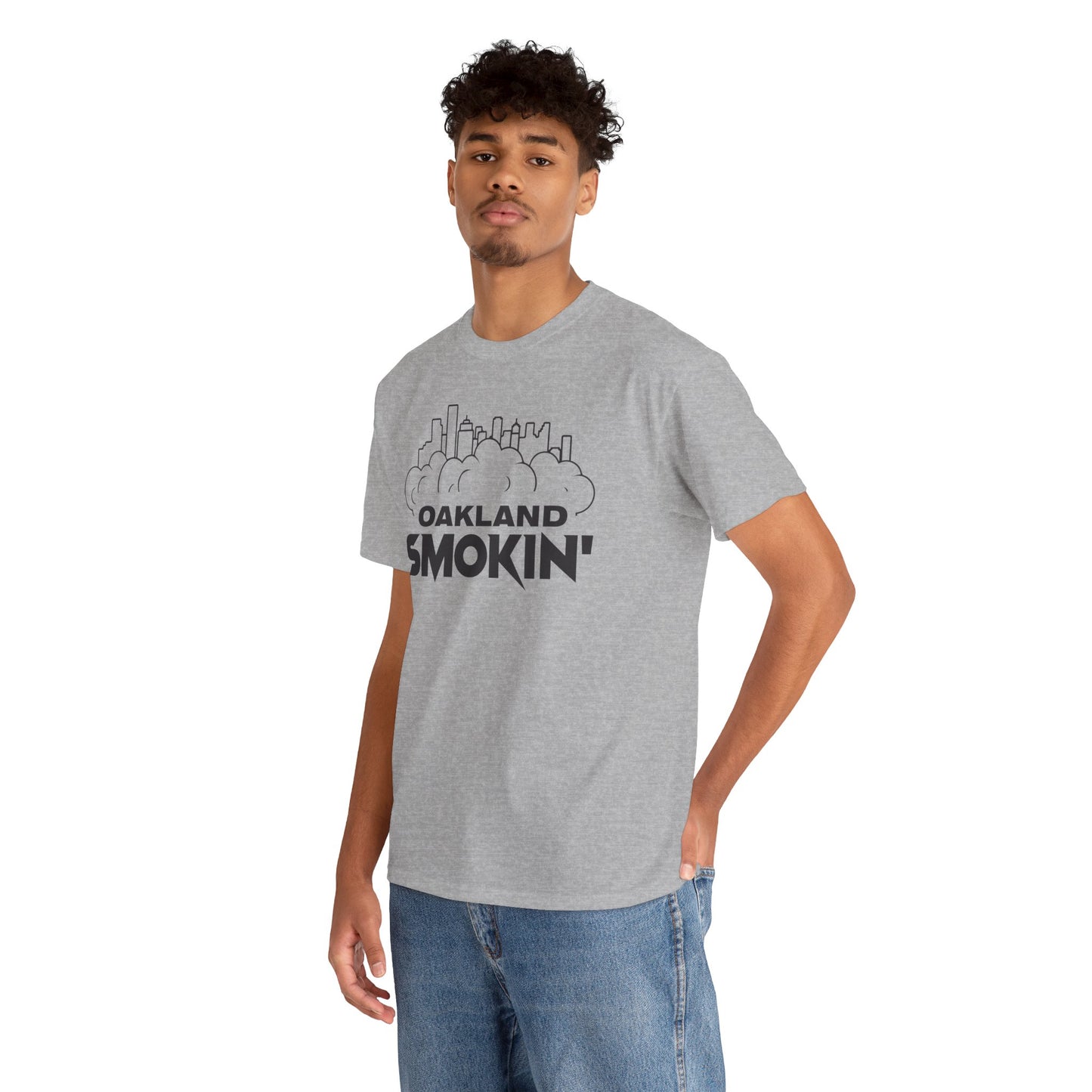 Oakland Smokin' Heavy Cotton Tee