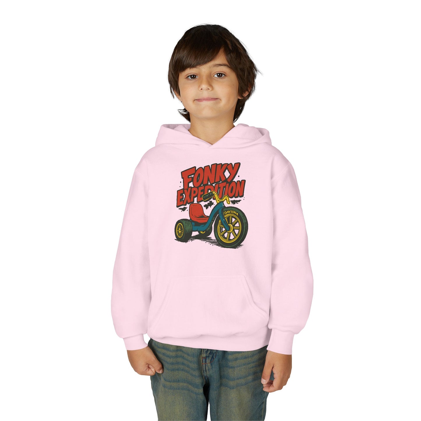 Youth Fonky Expedition Hoodie - Great Gift for Kids, Trendy Style